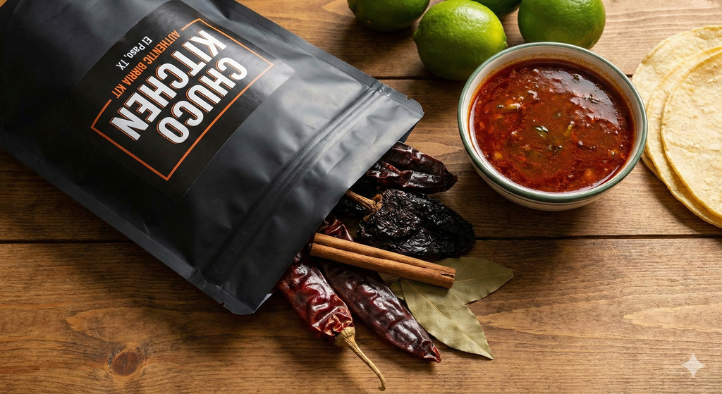 The Authentic Birria Taco Kit (Dinner for 4-6)